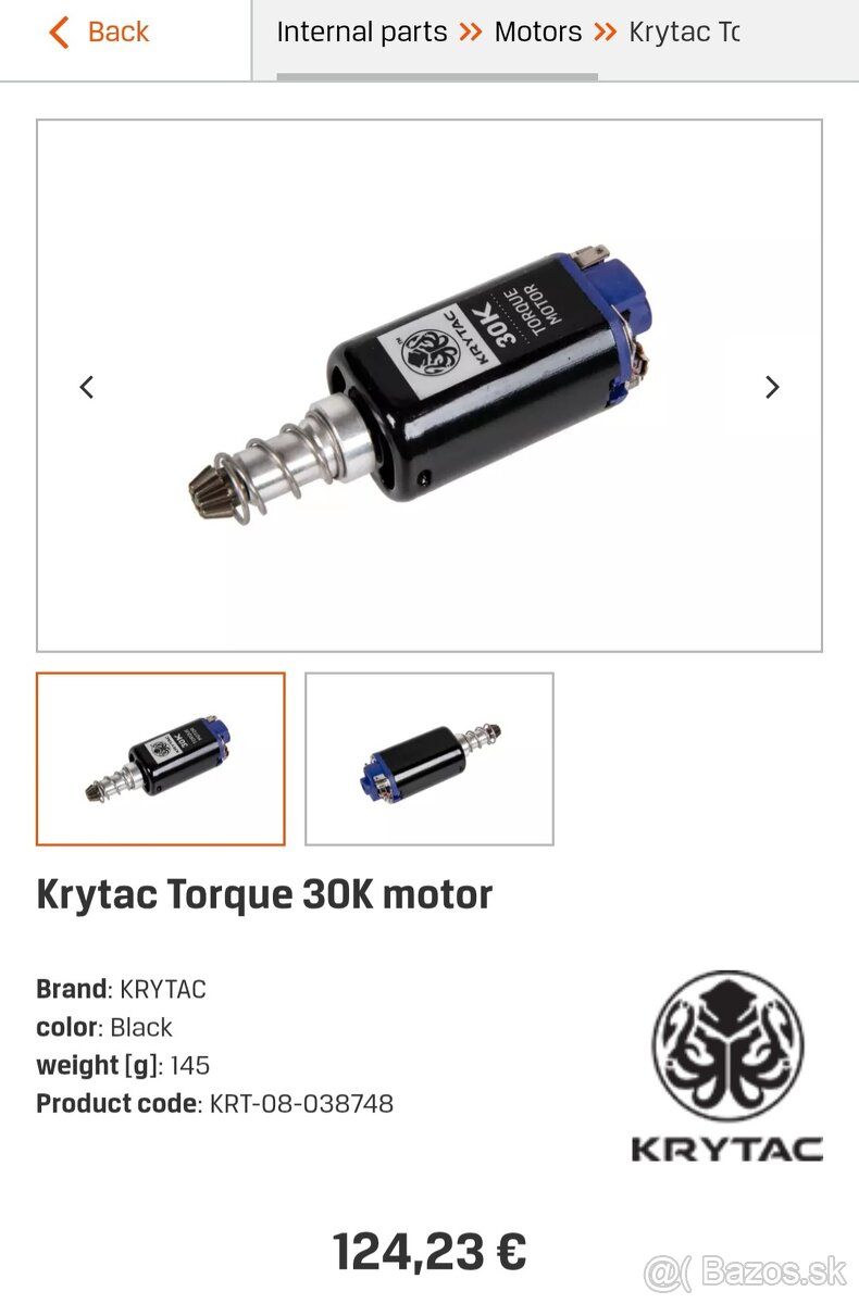 Krytac torque 30k motor