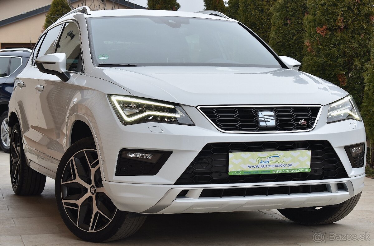 SEAT ATECA 2.0 TSI FR 4X4 DSG WEBASTO/LED/LANE//19.999,- EUR