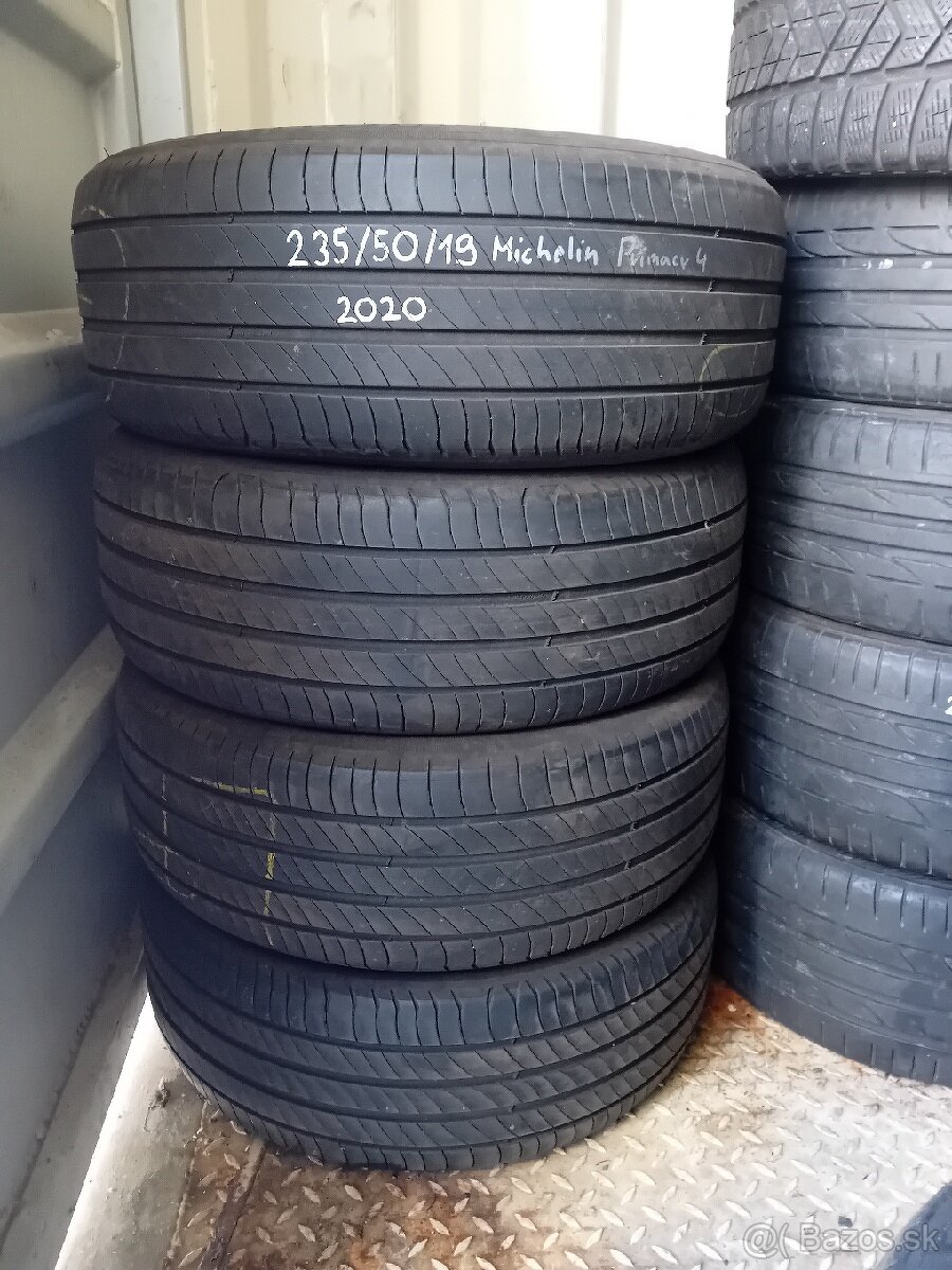 235/50R19 Letné pneumatiky Michelin 2020