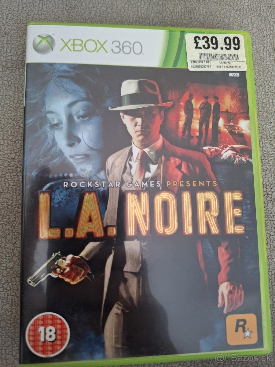 LA NOIRE  - L.A. NOIRE - Xbox 360