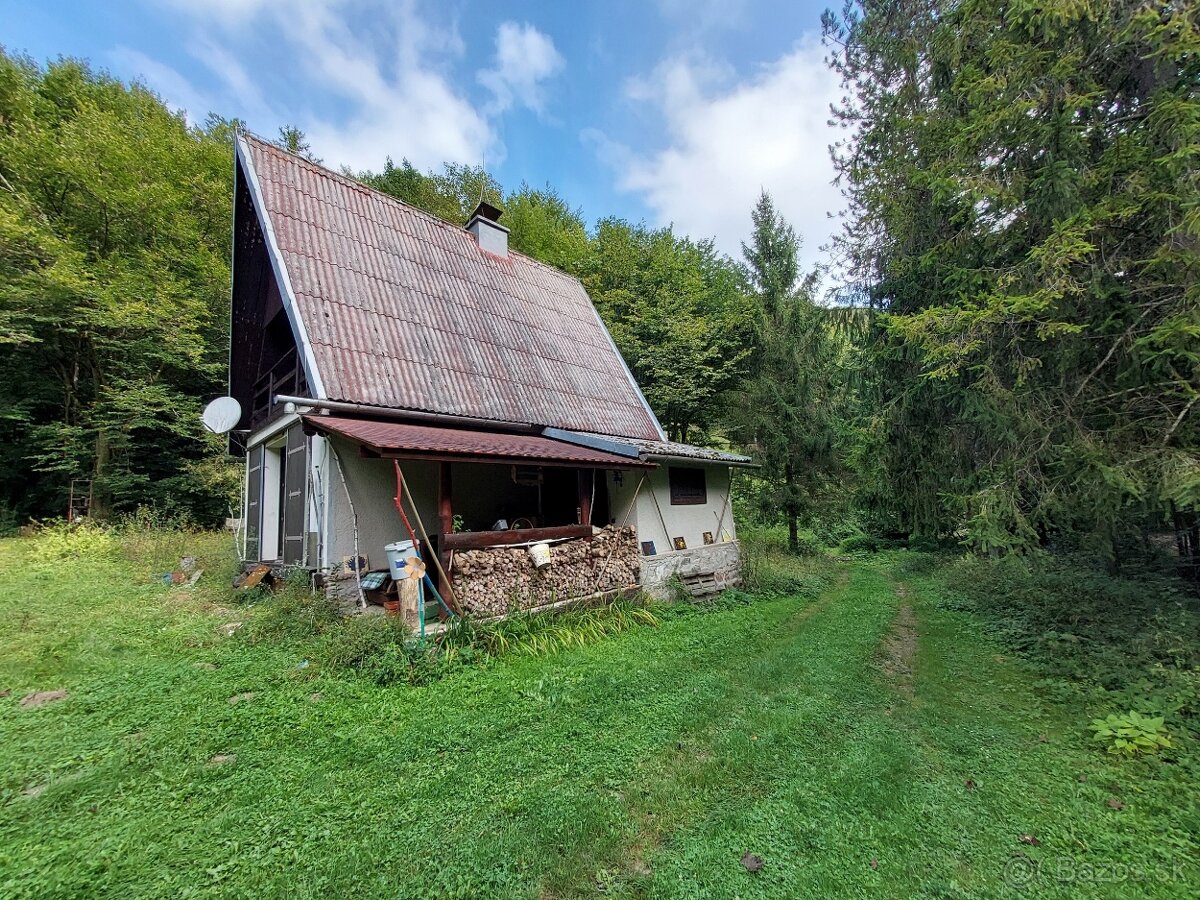 MUROVANÁ CHATA S POZEMKOM, RUŽÍN