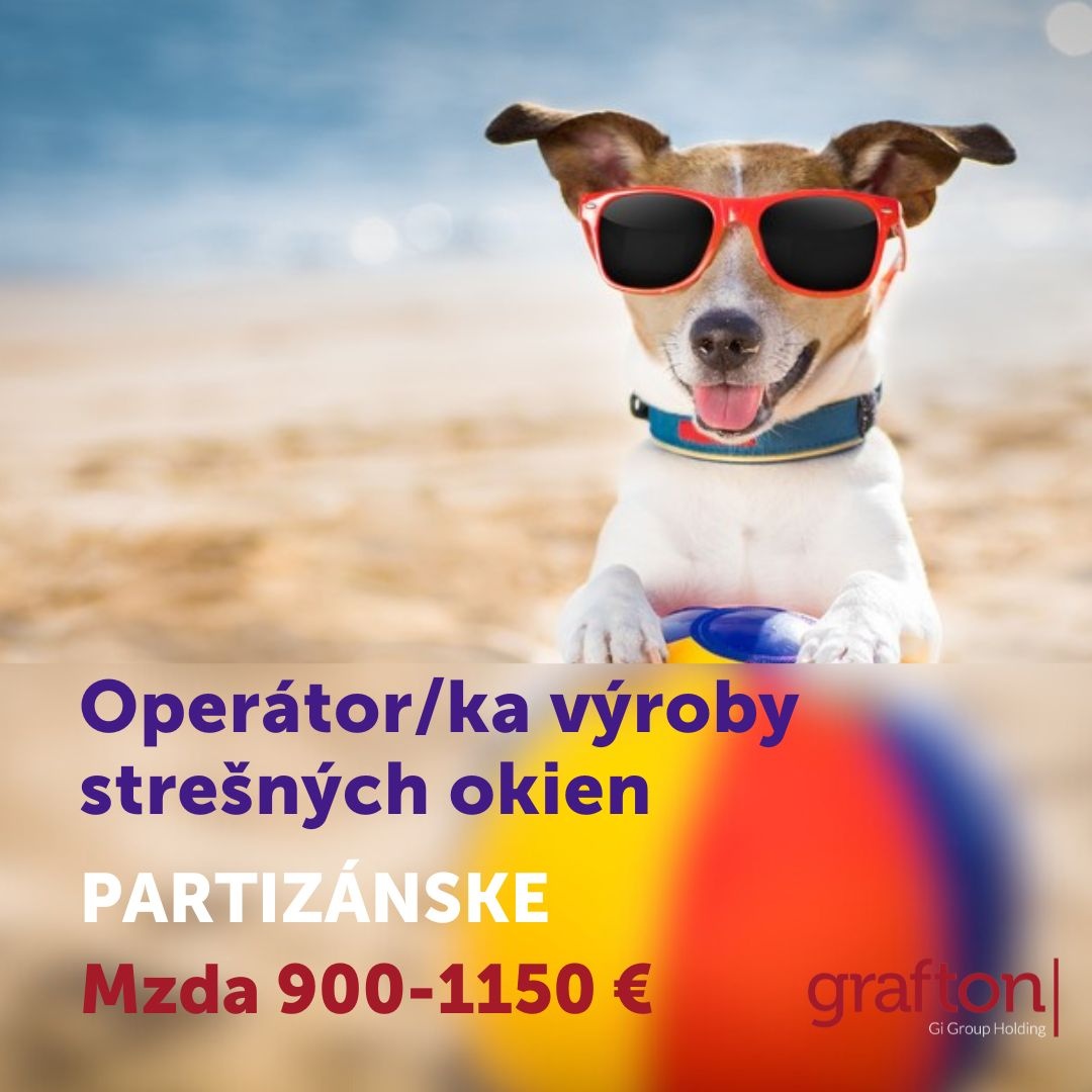 Operátor / ka výroby strešných okien