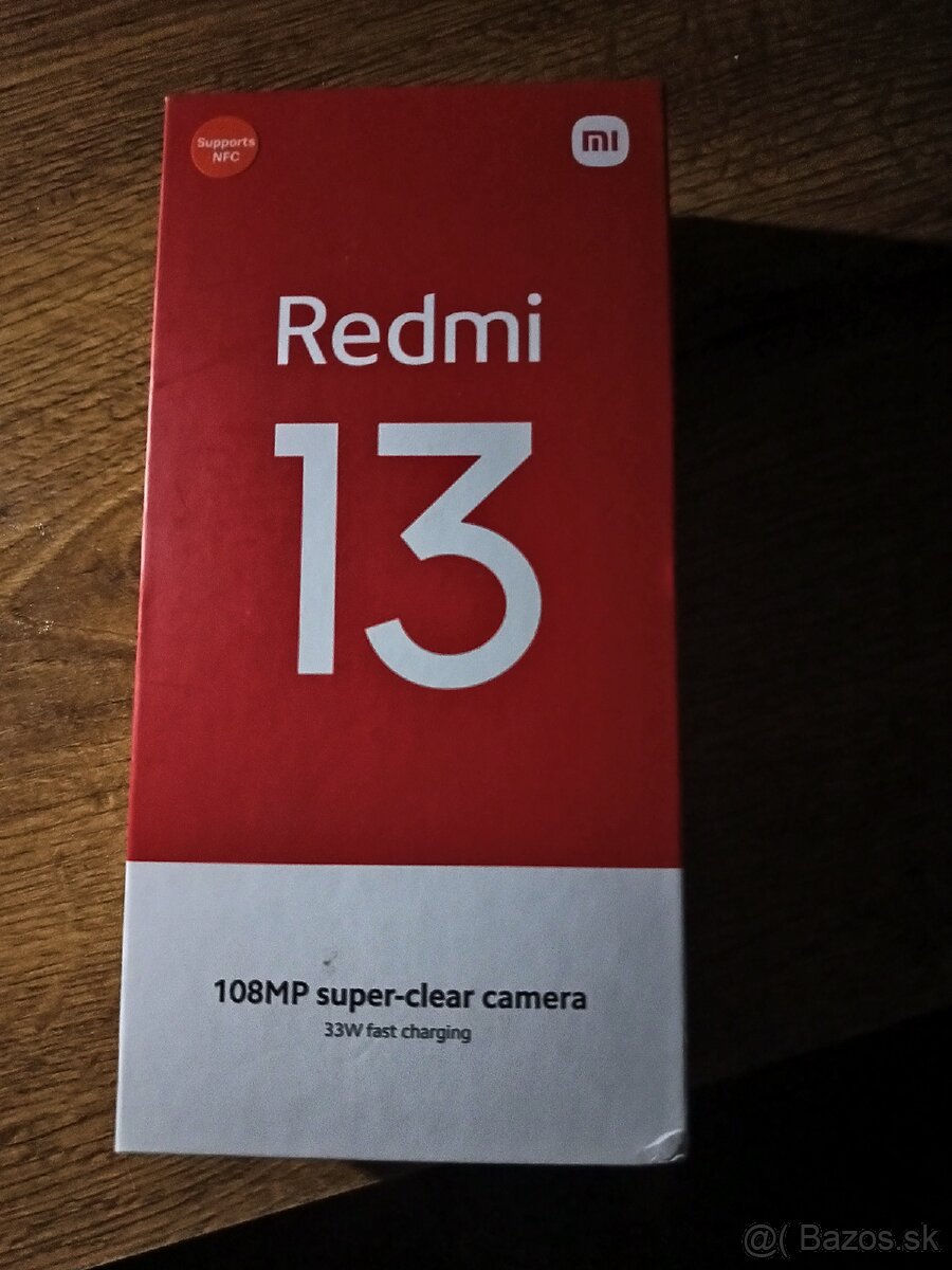 Xiaomi redmi 13 čierna farba