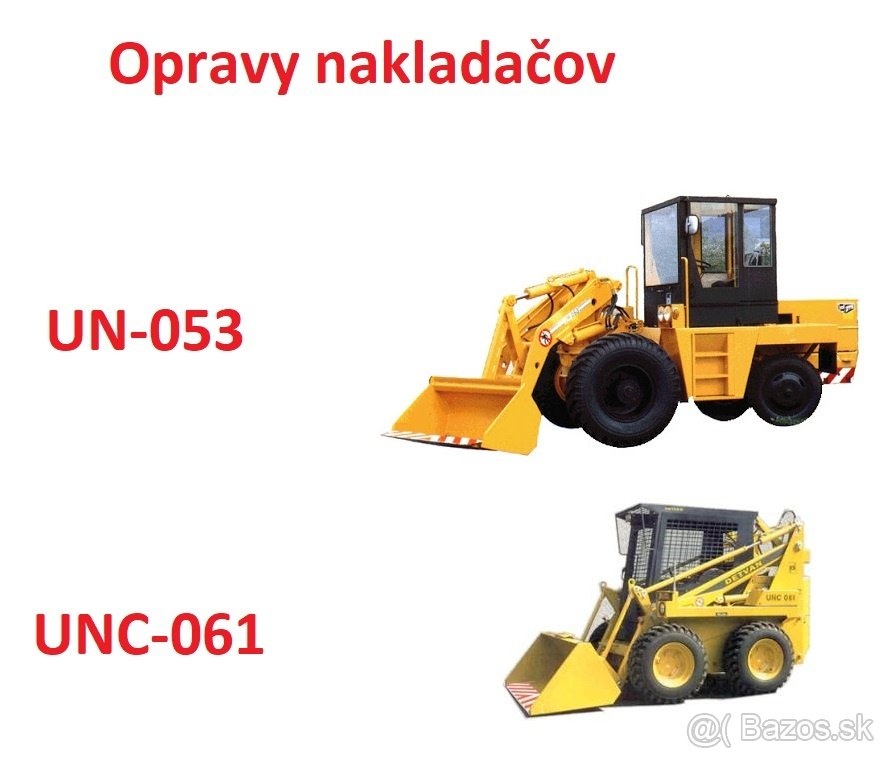 Servis nakladačov UN053 a UNC061