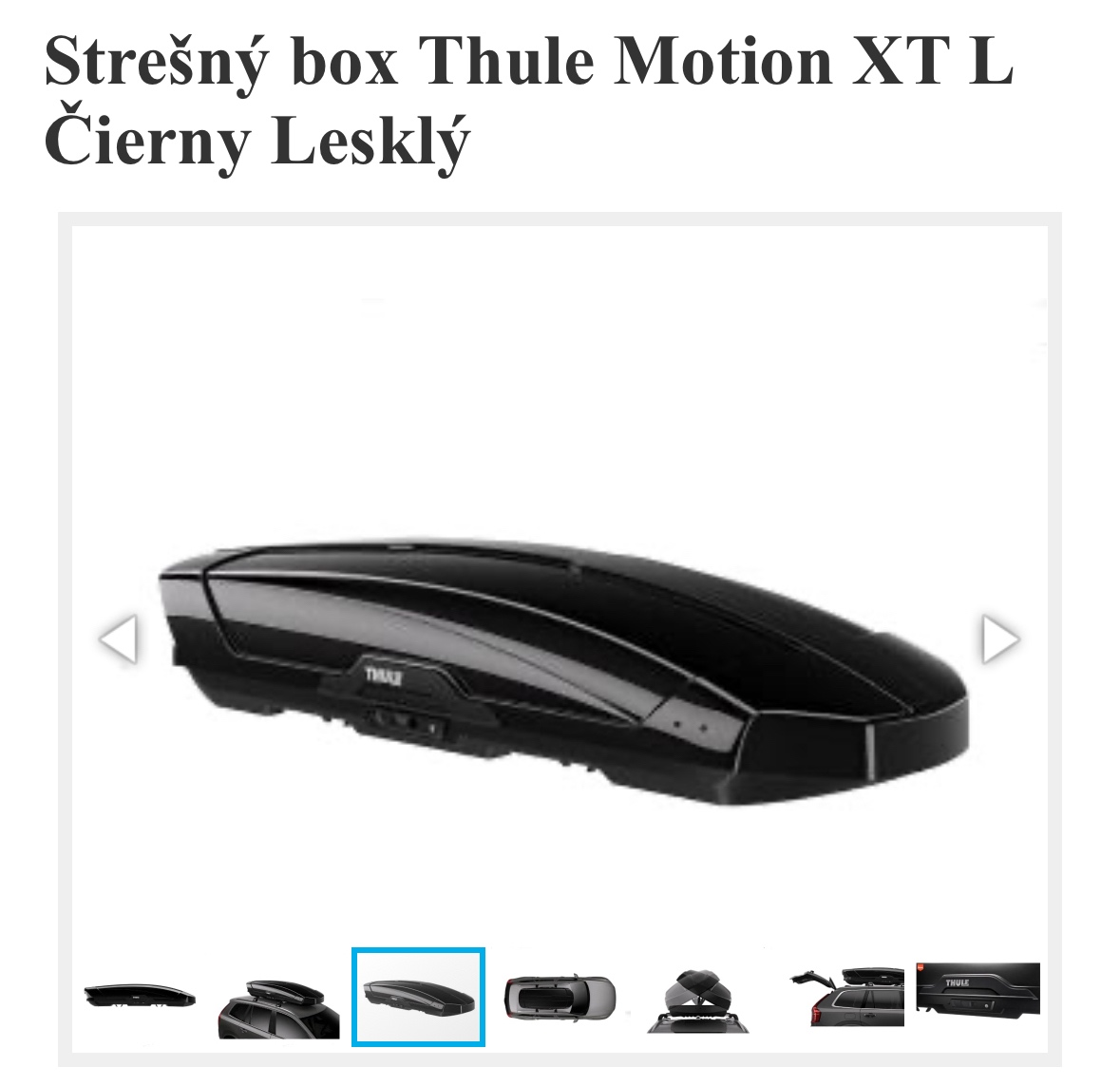 Thule Motion XT L