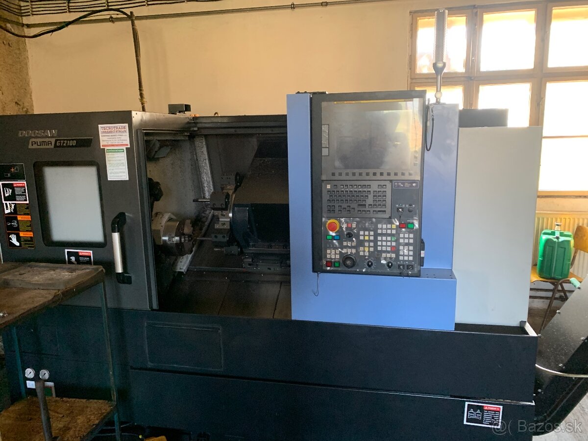 Cnc sústruh dossan puma GT2100