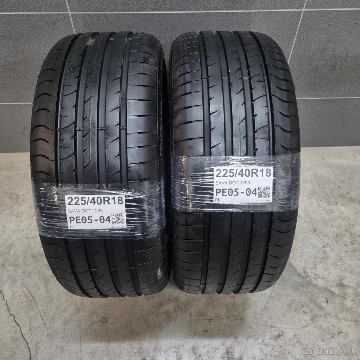 Letné pneumatiky 225/40 R18 SAVA DOT1223