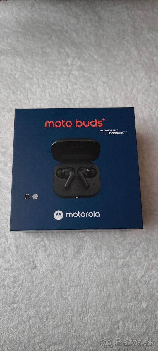 Motorola Buds + by Bose, nepoužité, zabalené