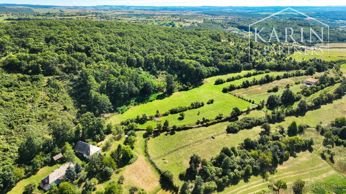 Pozemok 2800 m2 na výstavbu rodinného domu v Krupine