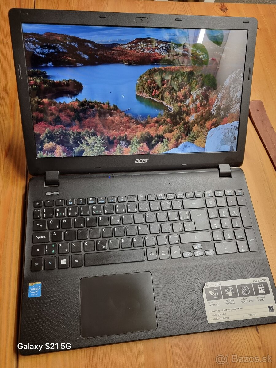 Acer aspire E 15 Start