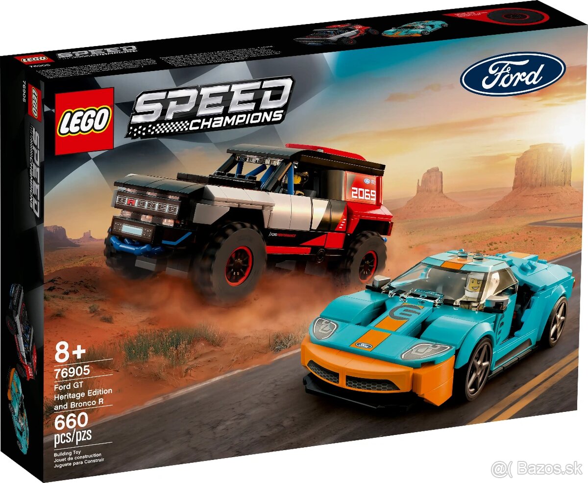 LEGO - Ford GT Heritage Edition a Bronco R - 76905