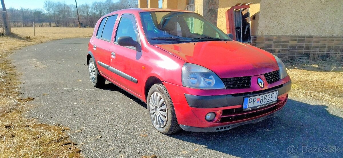 Renault Clio II, 1.2i, 43kw