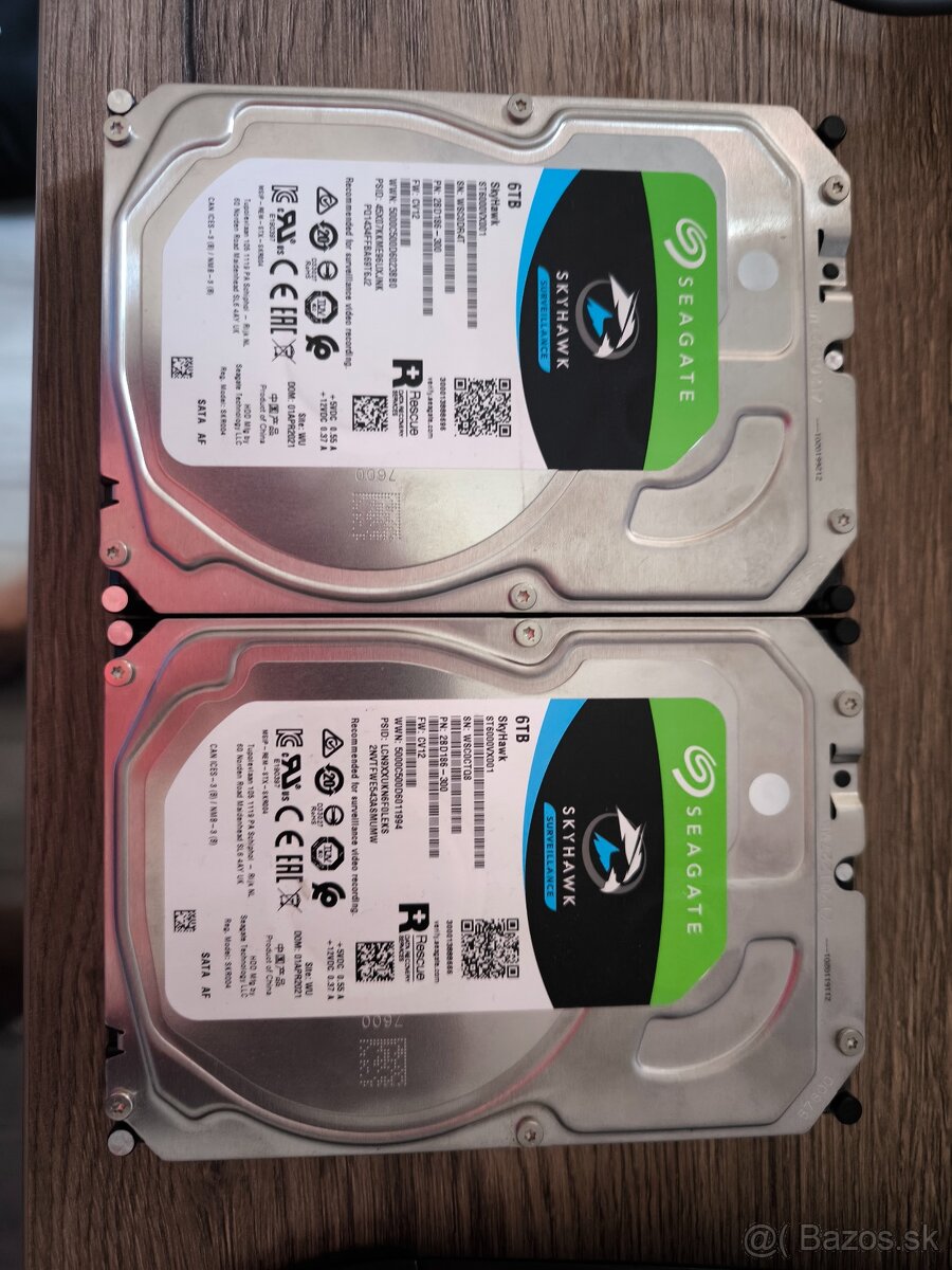 HDD disky 3,5" 6TB