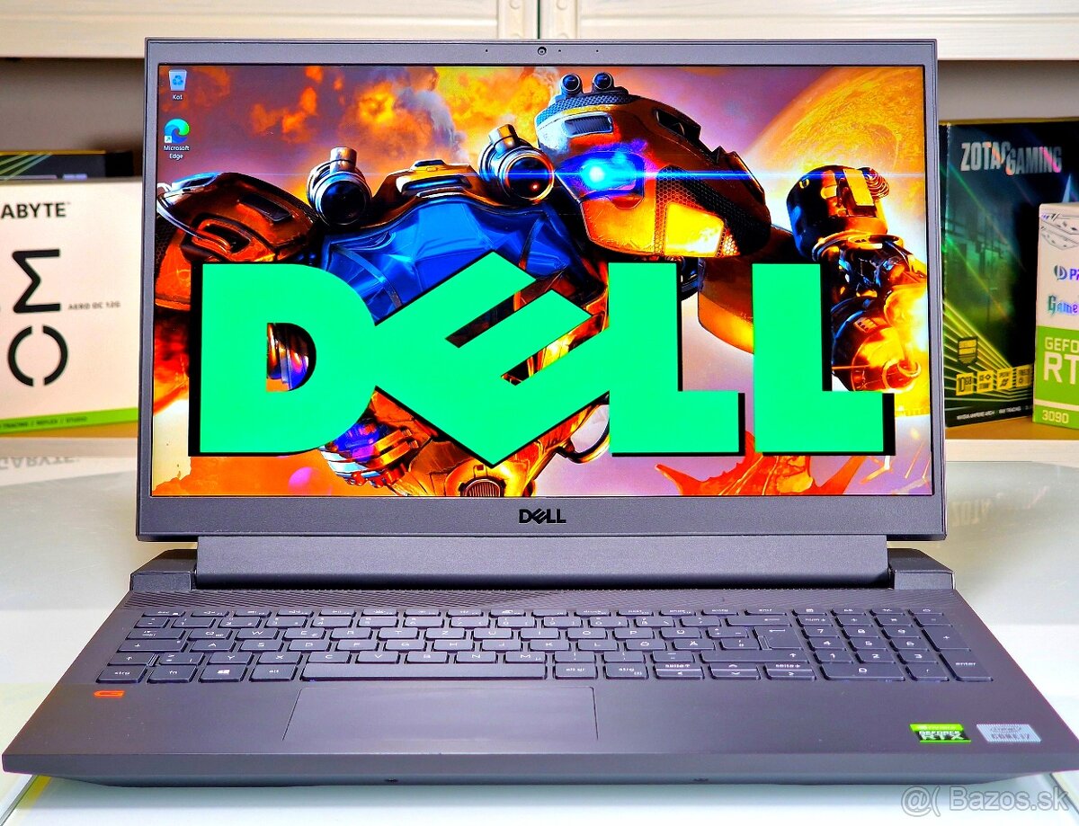 Herný notebook DELL G15 | i7-10870H | RTX 3060 | 16GB | SSD