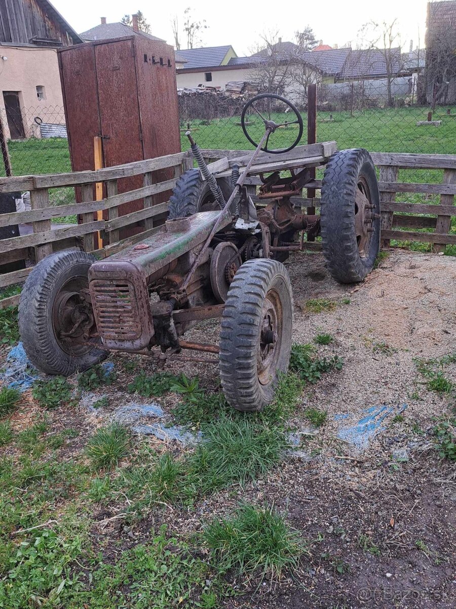 Predám traktor domácej výroby