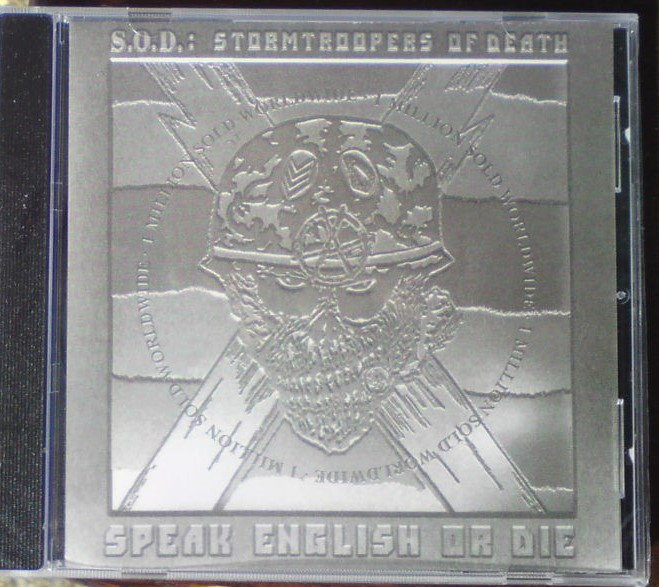 S.O.D. speak english or die CD