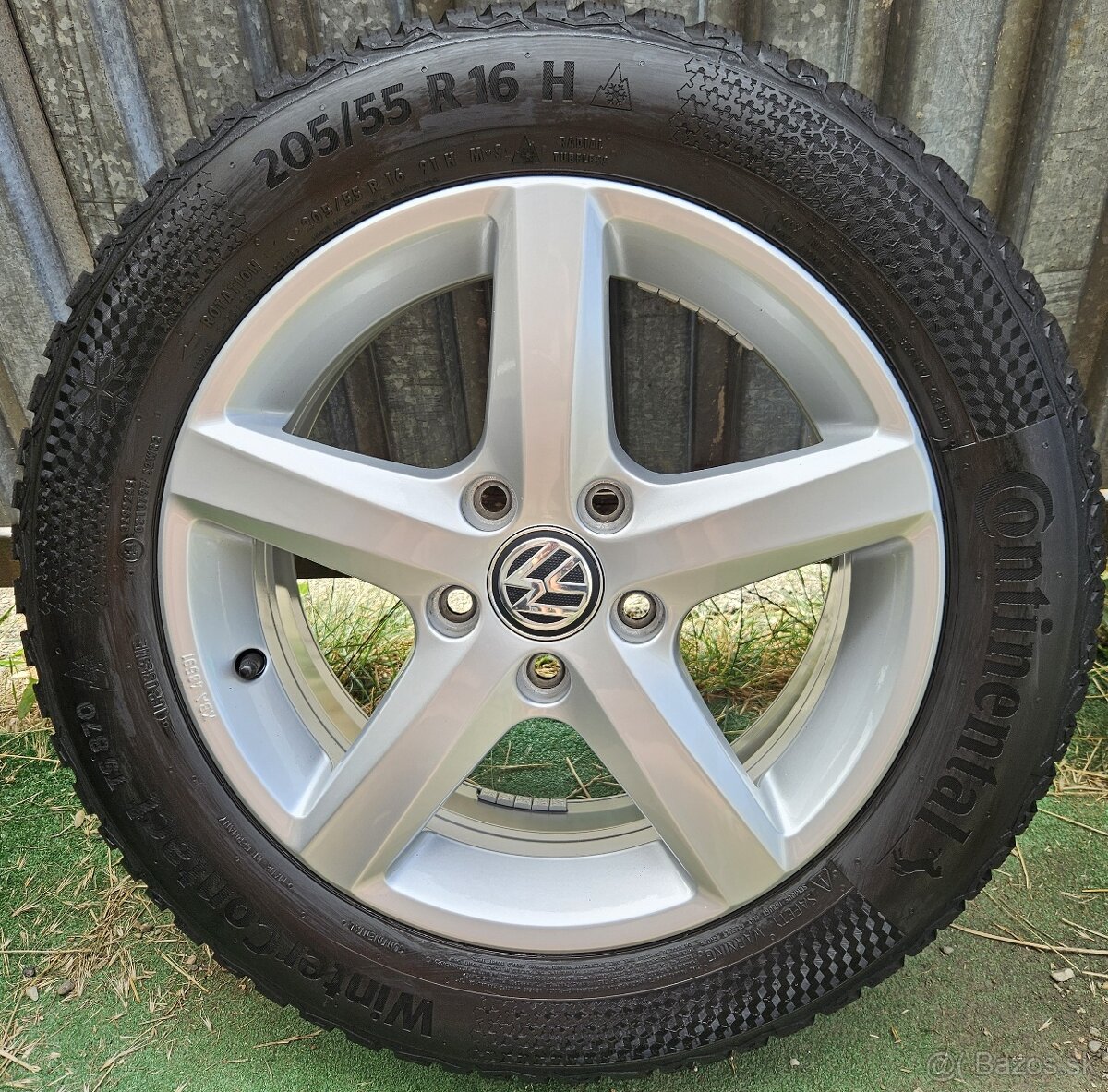 Atraktívna, originálna zimná sada VW - 5x112 r16+205/55 r16