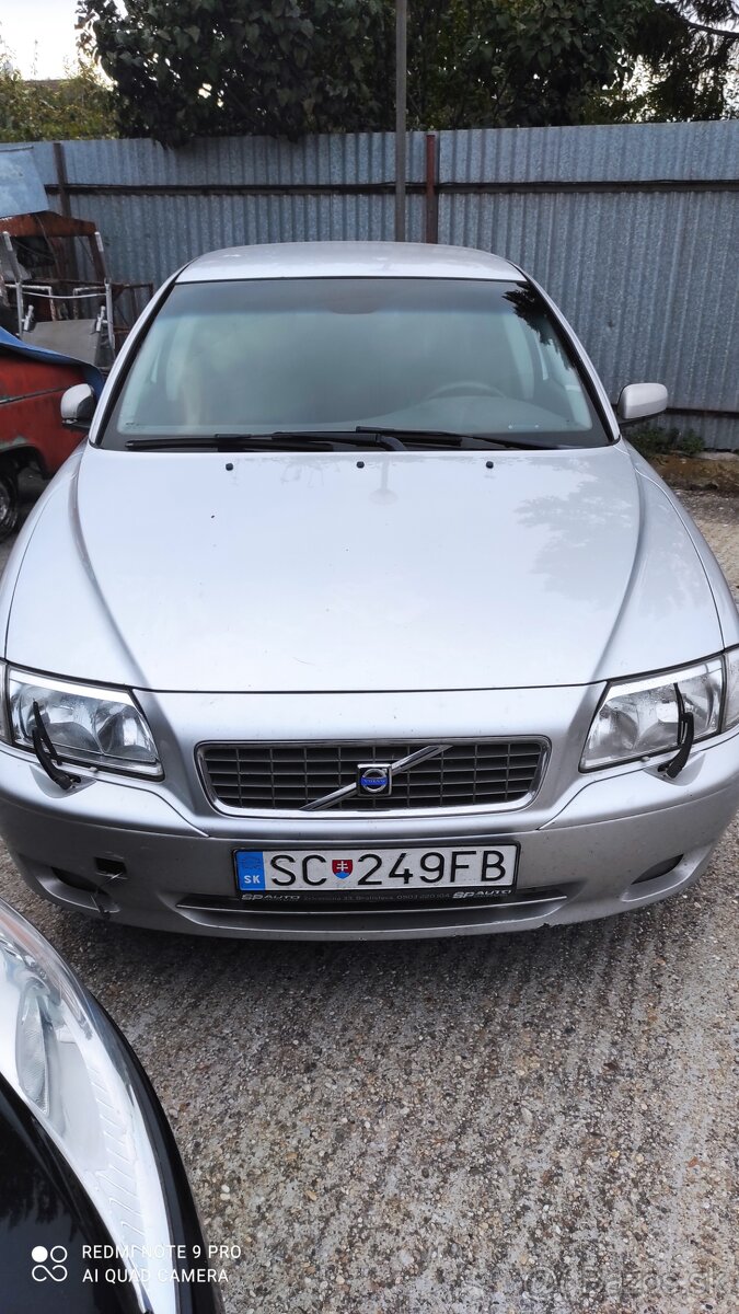 Rozpredám Volvo S80 benzín +LPG 3,0 alebo vcelku