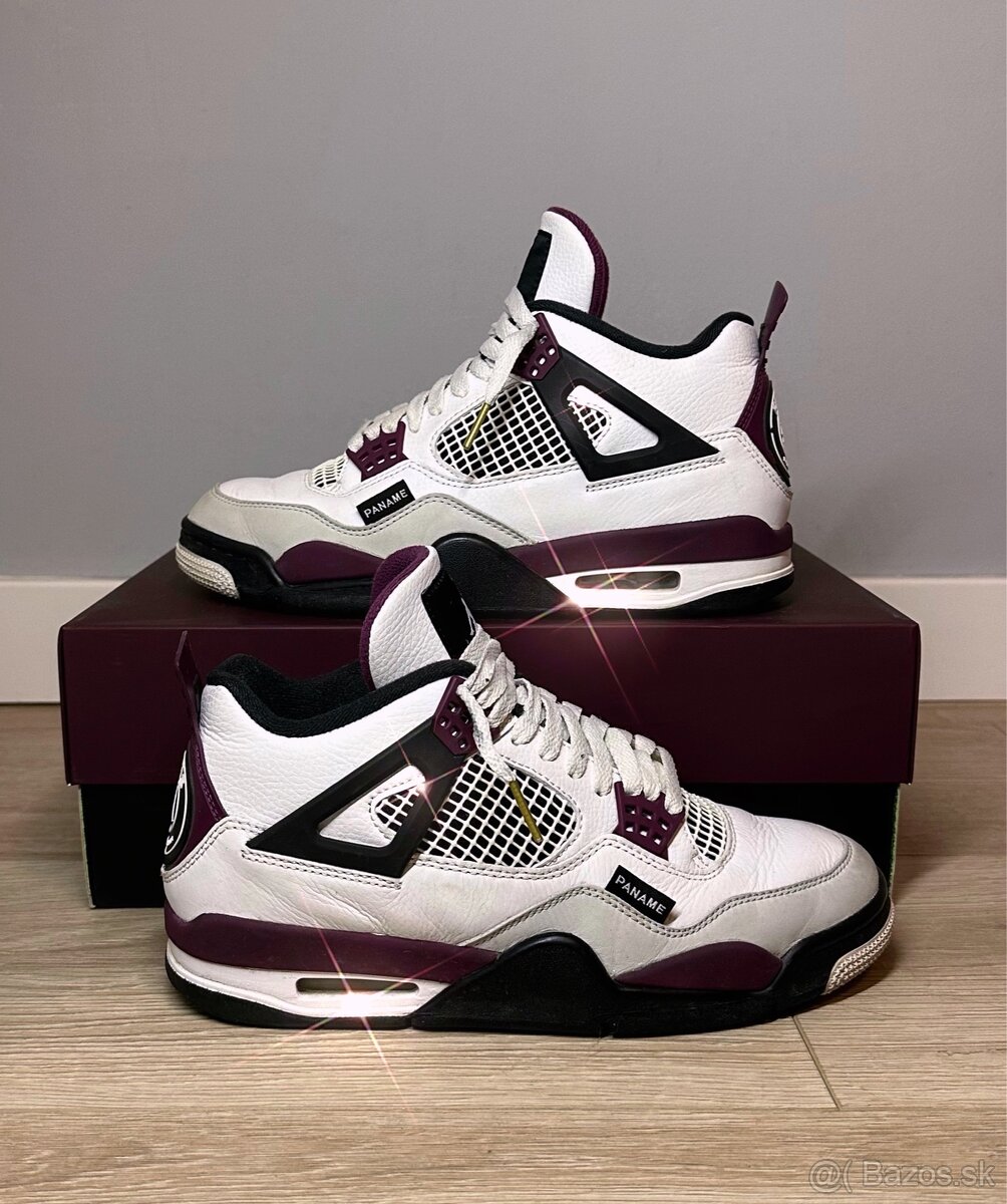 Air Jordan 4 Retro PSG Bordeaux (EUR 40,5)