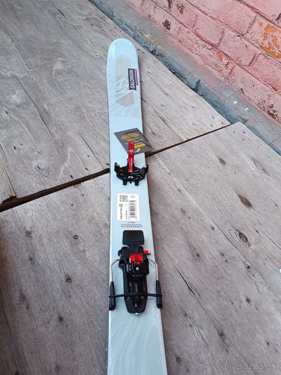 Nový skialp set Salomon QST Lux 92+ ATK RT 10 + pásy