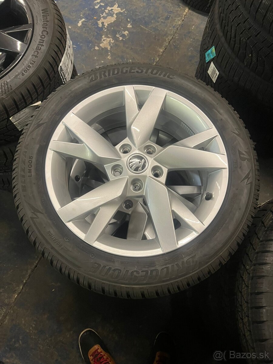 5x112 r17 kolesa disky skoda octavia 4 elektrony 205 55 17