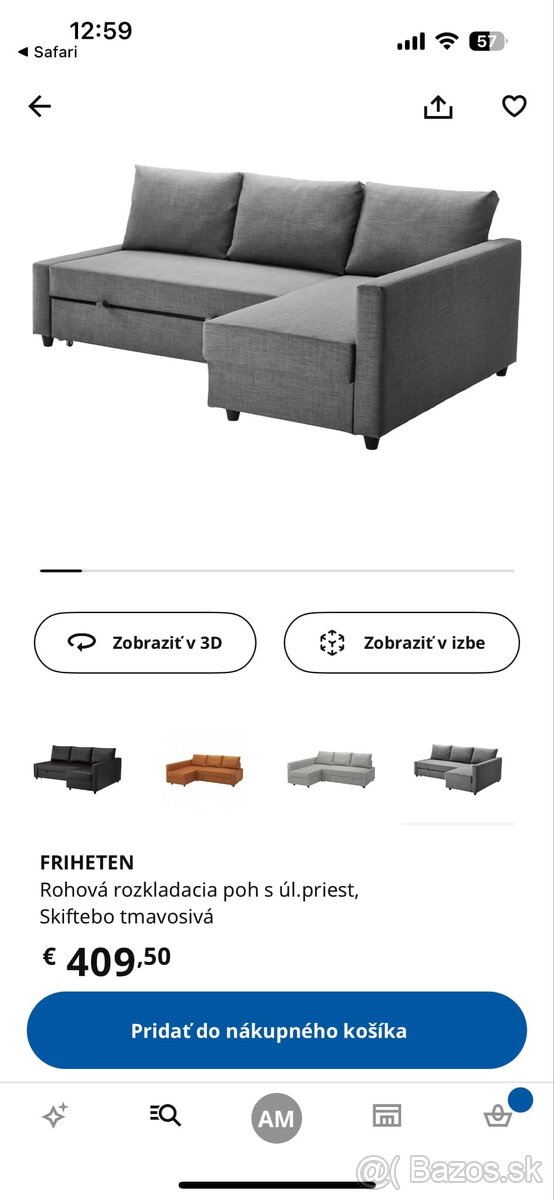 Gauč IKEA