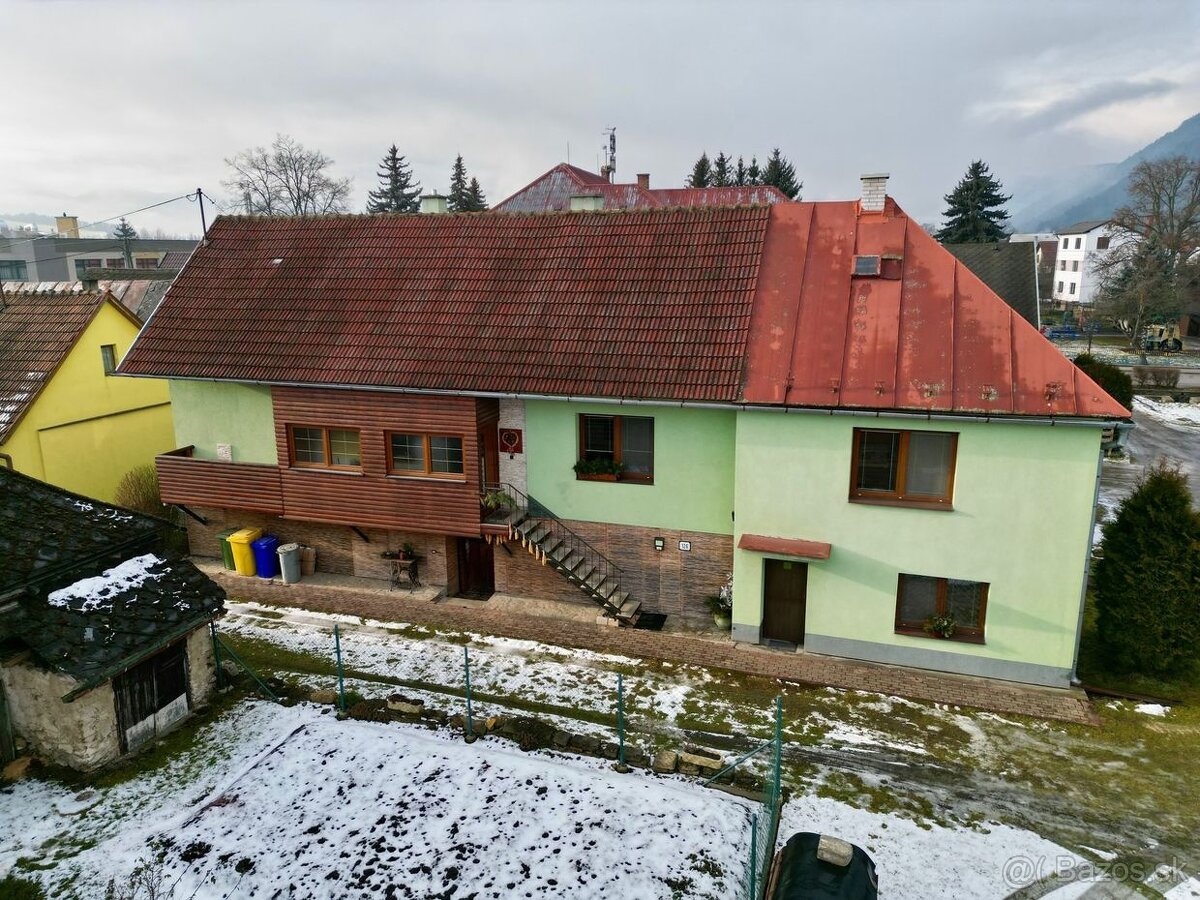 Zrekonšruovaný 5 izbový rodinný dom na predaj Lisková