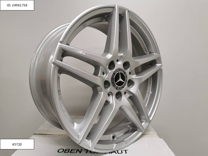 Mercedes A, B, CLA alu disky 6,5X17 5x112 ET 49 1207