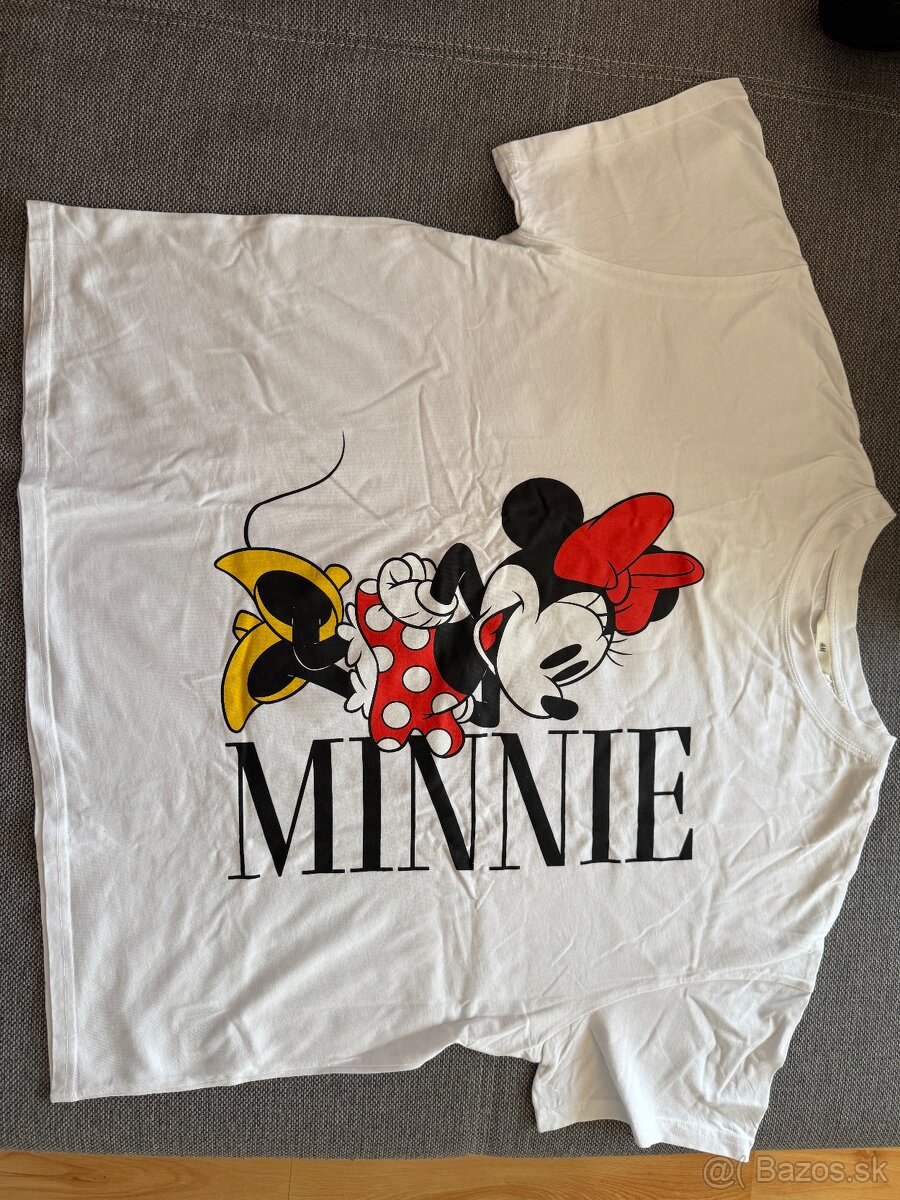 H&M tričko Disney originál Mickey Mouse Minnie XL (2XL)