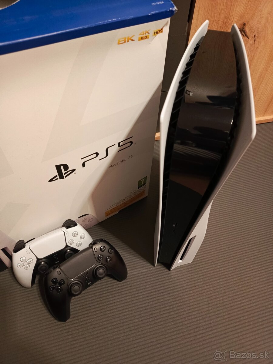 Playstation 5 s mechanikou + 2 ovládače