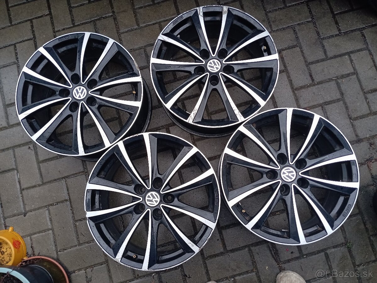 Predám 4 hliníkové disky 5x112 R18 bez pneu vw sharan ET 35