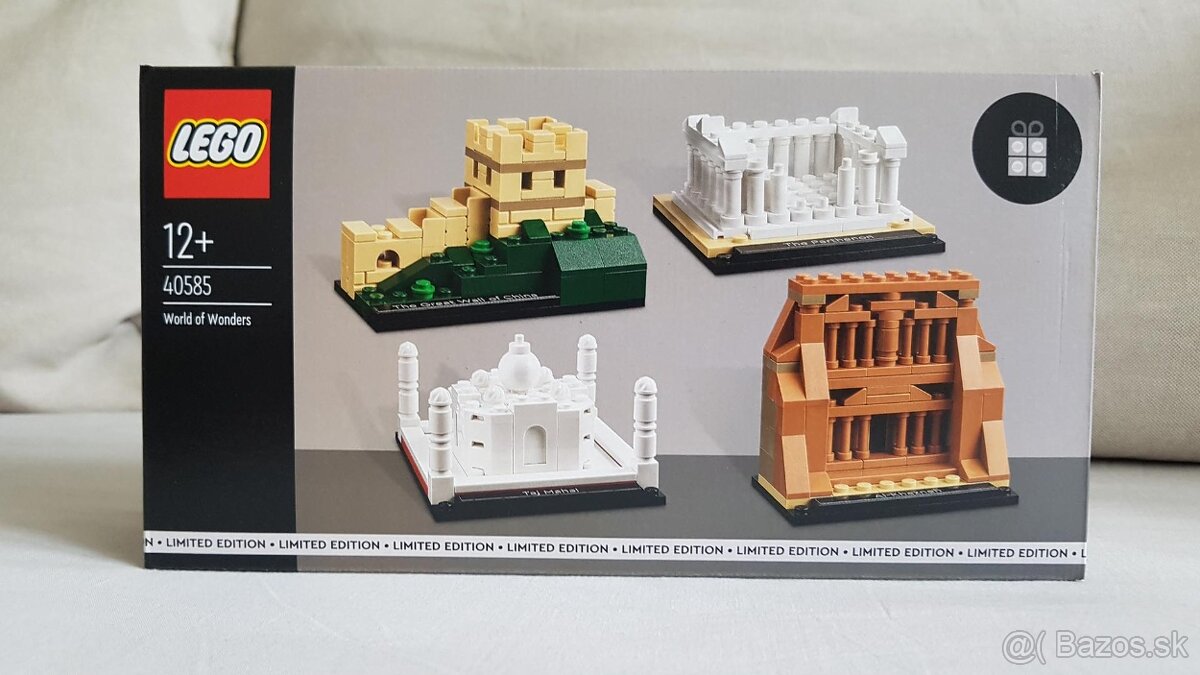 Nové zapečatené LEGO Architecture Svet plný divov