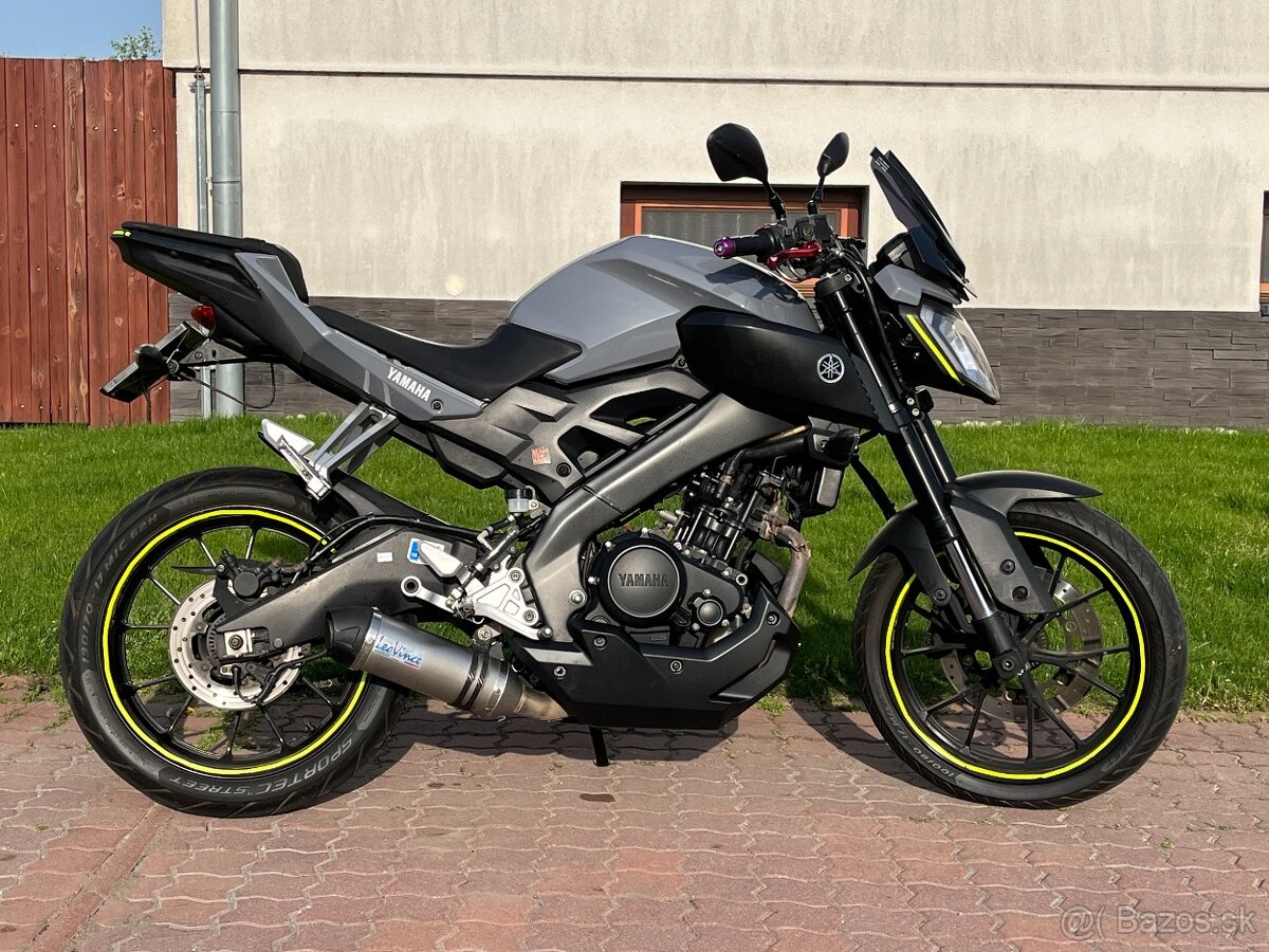 Motorka YAMAHA MT 125 2016