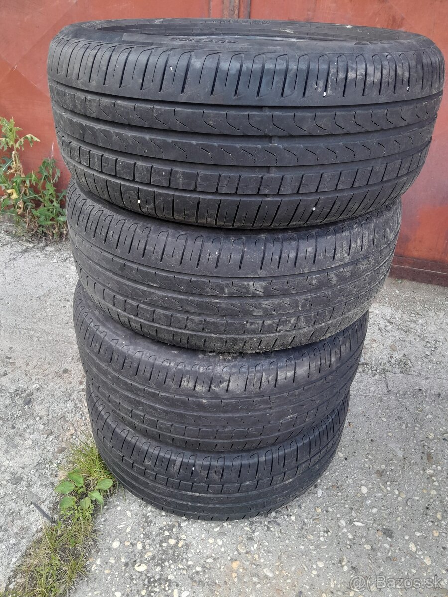 Predám letné pneumatiky pirelli P7 225/50r17