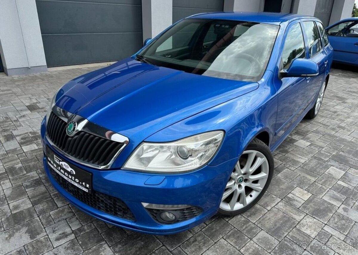 Škoda Octavia 2.0 RS benzín manuál 147 kw