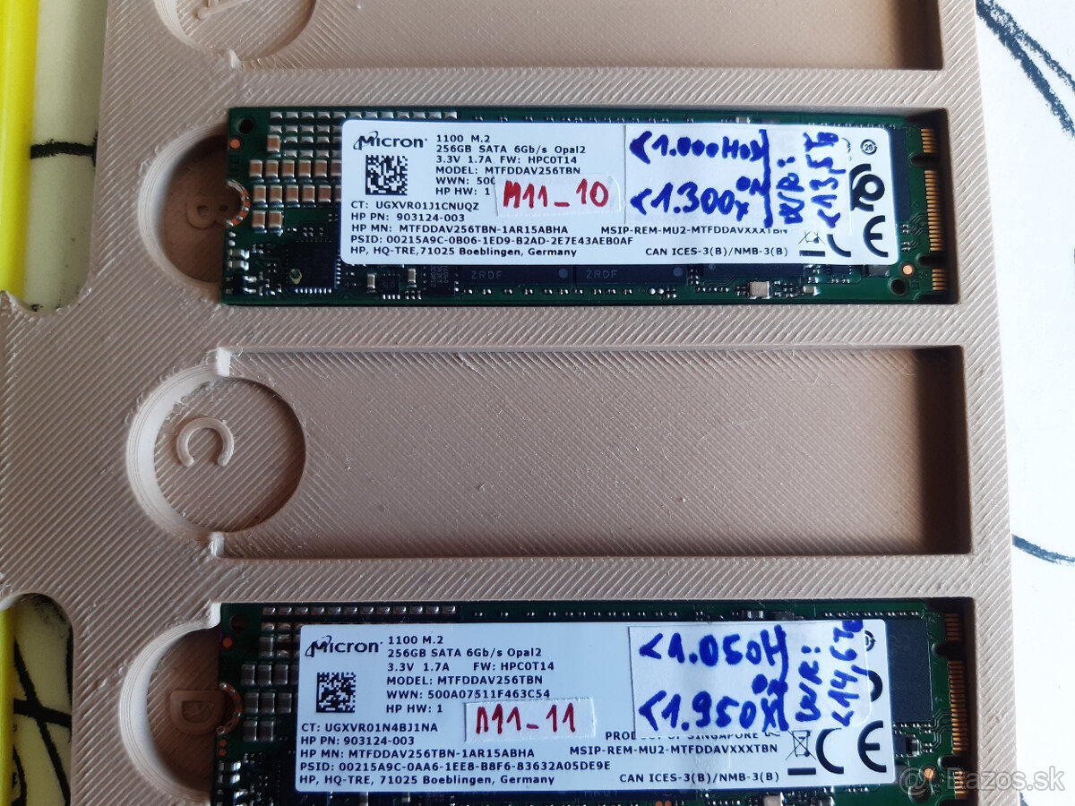 SSD 256GB MICRON M1100 M.2 SATA 2280 80mm