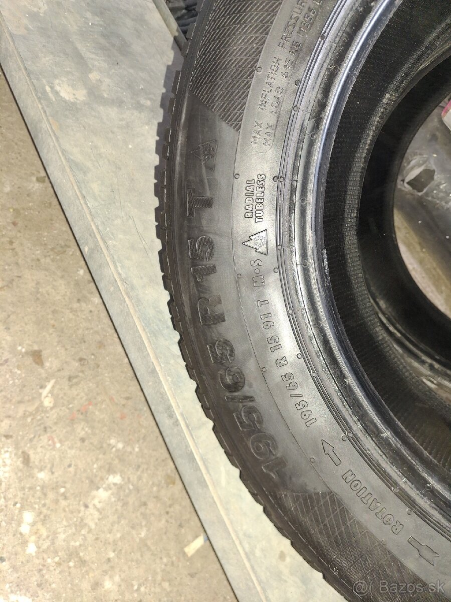 Zimne Pneu 195/65 R15