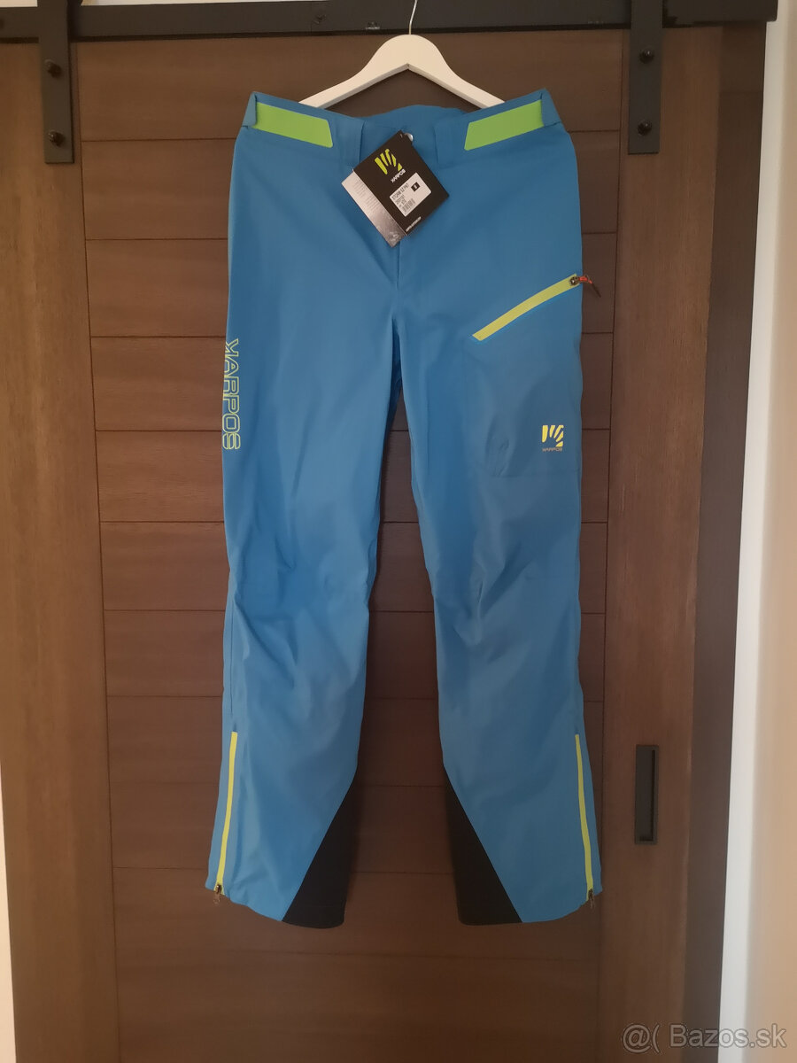 Skialpové nohavice Karpos Storm SZ lime green M