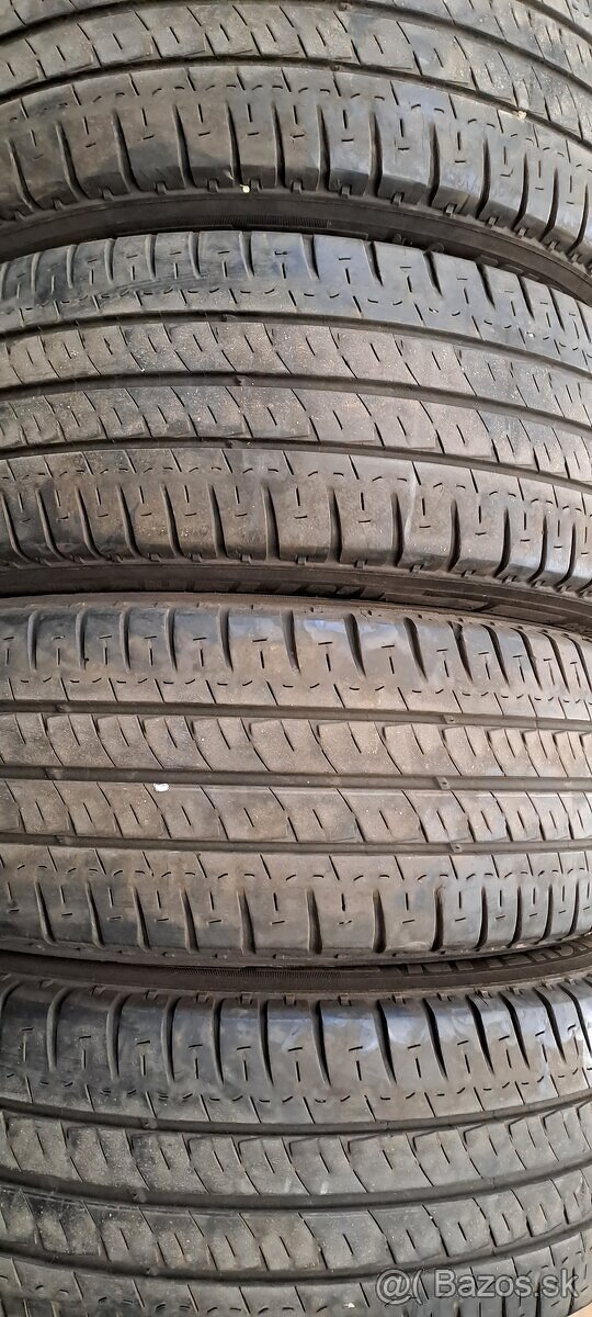 Predám 4ks jazdené letné 225/65r16C-112/110R na dodávku