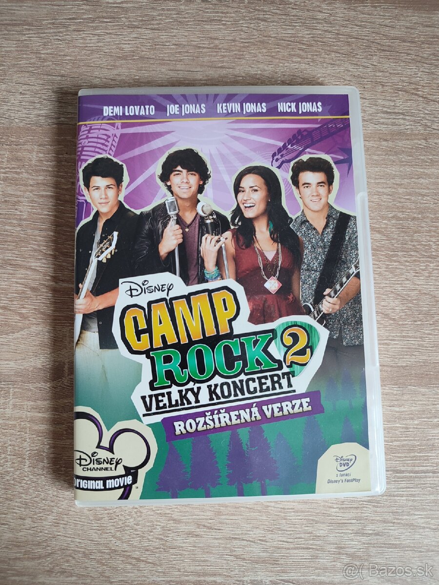 Darujem DVD Camp Rock 2