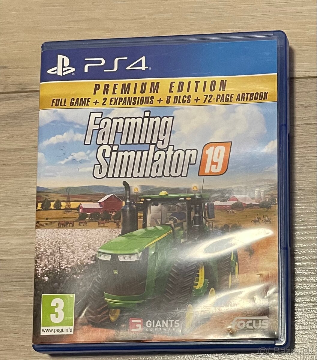 Predám farming simulator 19 ps4