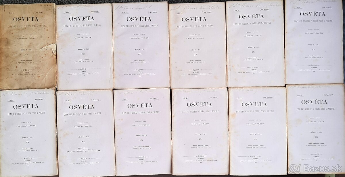 Osveta - listy pro rozhled v umeni, vede a politice (1874)