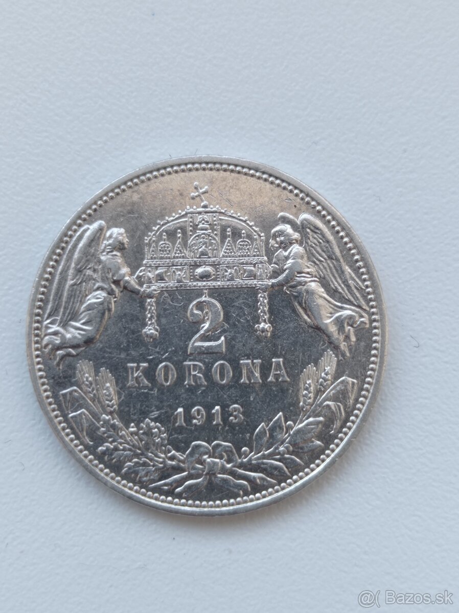 2 Koruna - Corona František Jozef I. 1913