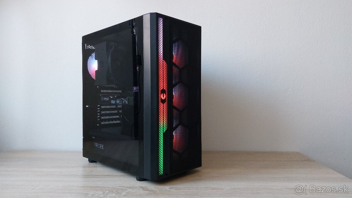 Herný pc Ryzen 7 5800X 3,80ghz/32GB DDR4/NVME/RTX3070 8GB