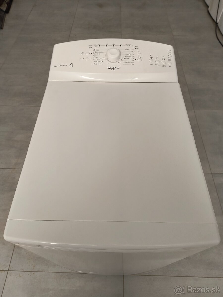 Práčka Whirlpool TLDR 5030L EU/N TOP AKCIA ako NOVÁ