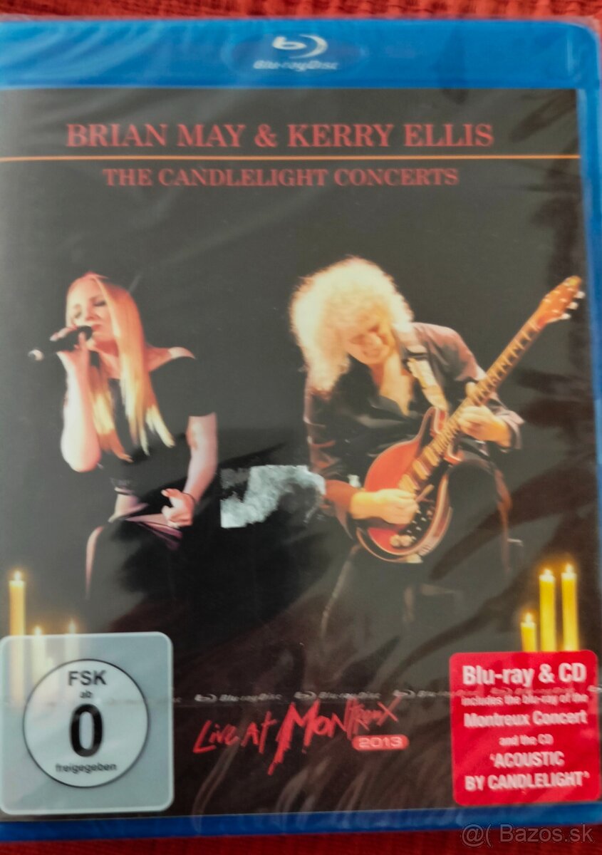 Predám blue-ray Brian May a Kerry Ellis + CD