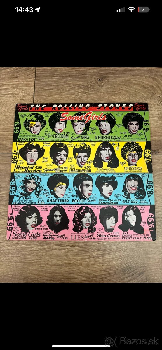 LP Rolling Stones - Some Girls