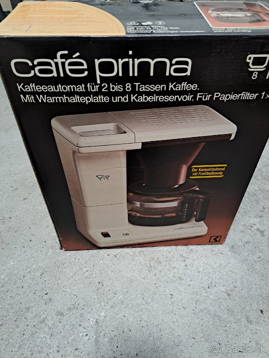 Nový kávovar café prima