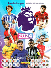 Predám samolepky Premier league 2024