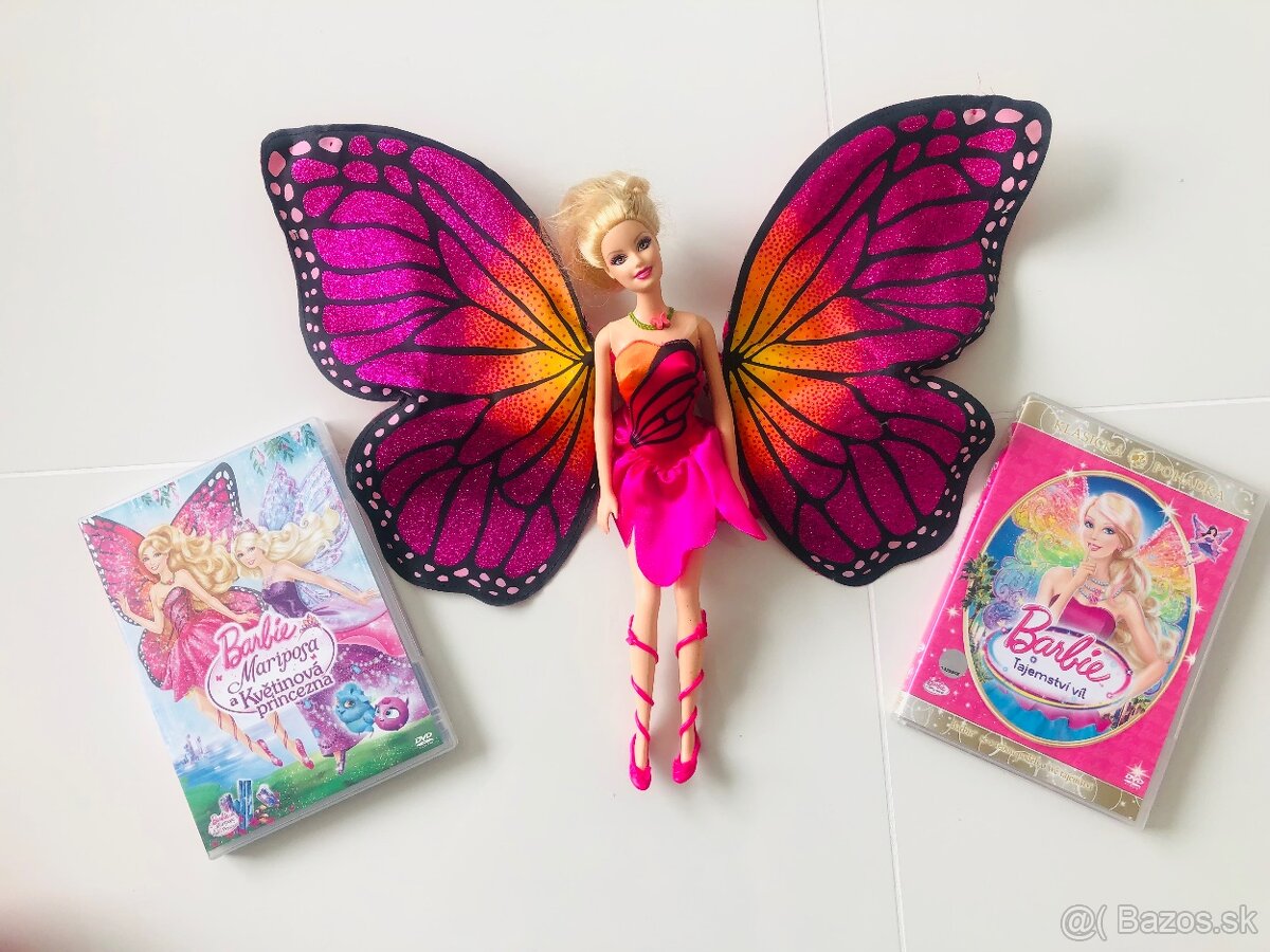 Originál barbie Maryposa,Ariel